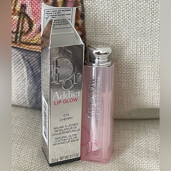Dior Addict Lip Glow⭐️015 CHERRY⭐️NIB FULL-SIZE - Picture 3 of 5